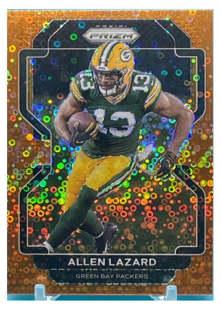 2021 Panini Prizm Base Set Allen Lazard #136 card