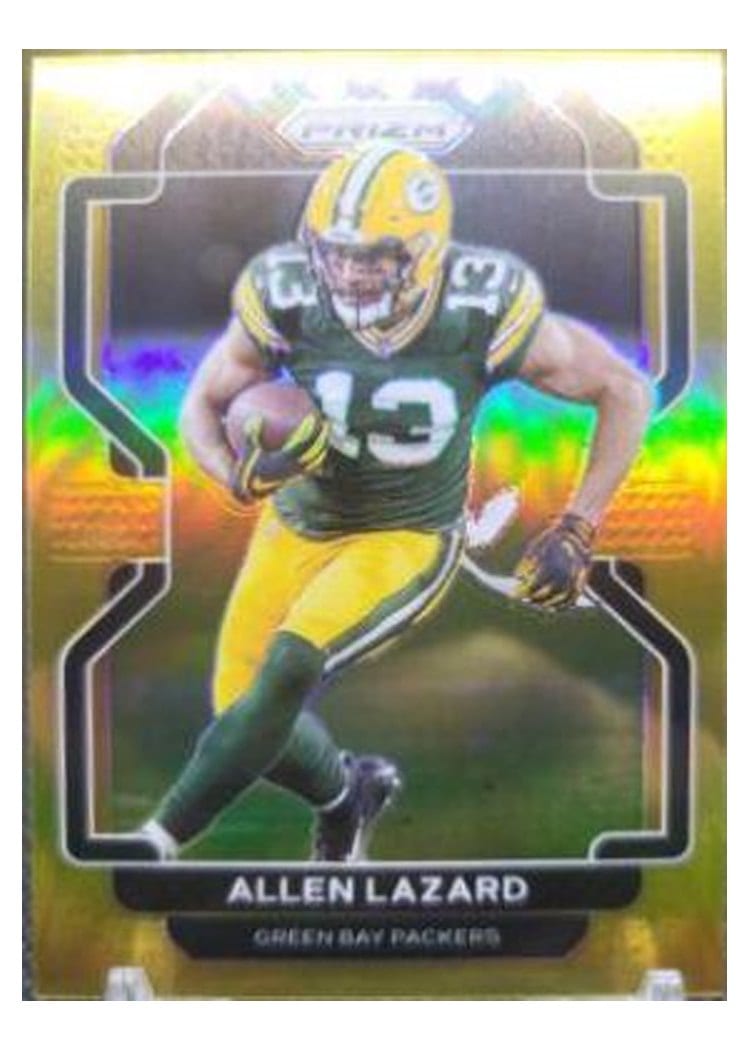 2021 Panini Prizm Base Set Allen Lazard #136 card