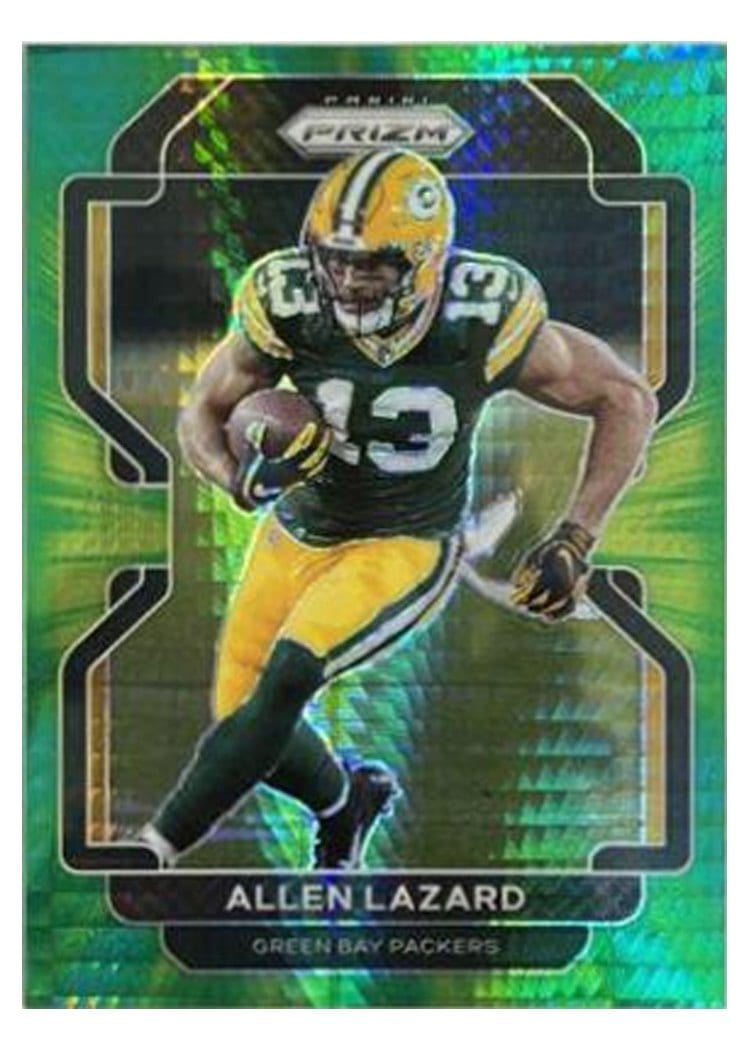 2021 Panini Prizm Base Set Allen Lazard #136 card