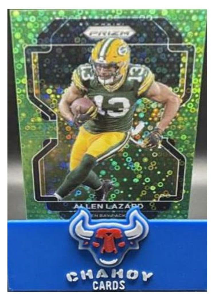 2021 Panini Prizm Base Set Allen Lazard #136 card