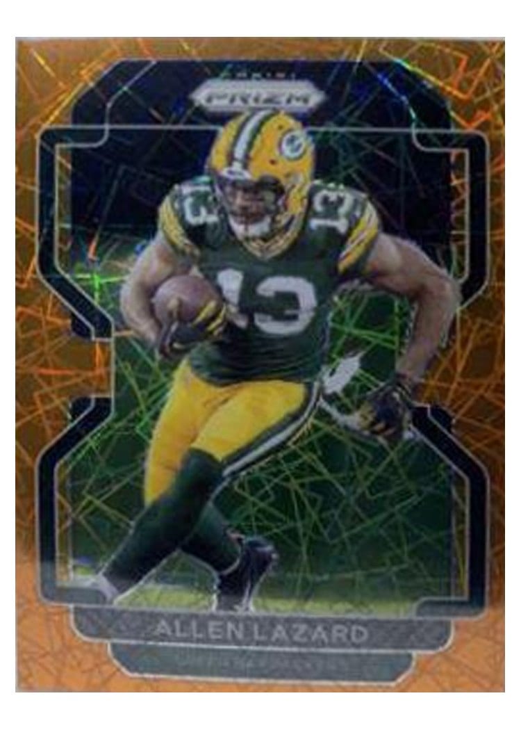 2021 Panini Prizm Base Set Allen Lazard #136 card