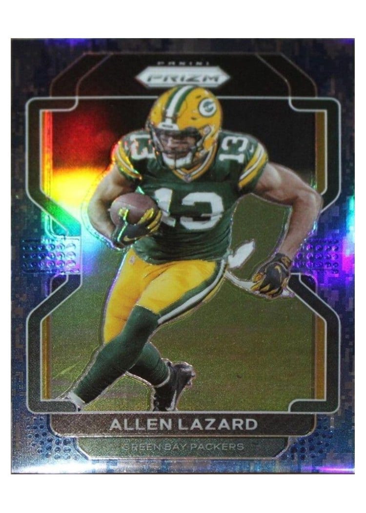 2021 Panini Prizm Base Set Allen Lazard #136 card