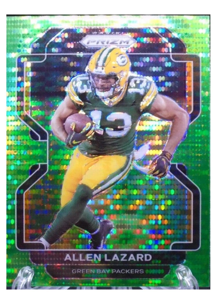 2021 Panini Prizm Base Set Allen Lazard #136 card