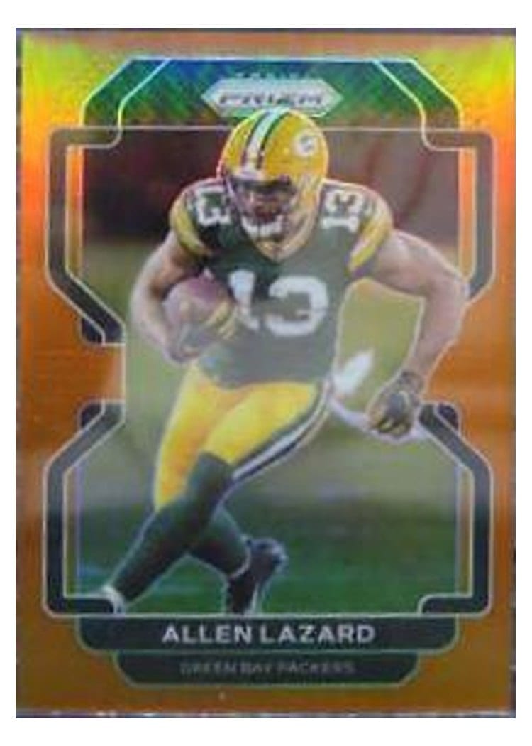 2021 Panini Prizm Base Set Allen Lazard #136 card