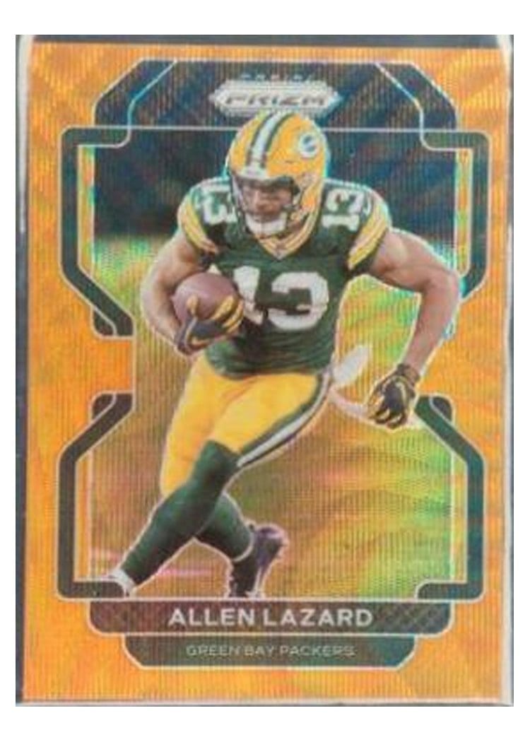 2021 Panini Prizm Base Set Allen Lazard #136 card