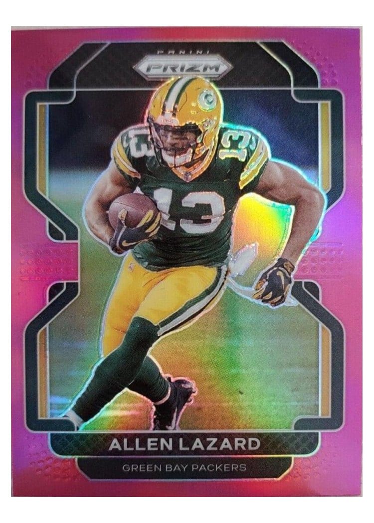2021 Panini Prizm Base Set Allen Lazard #136 card