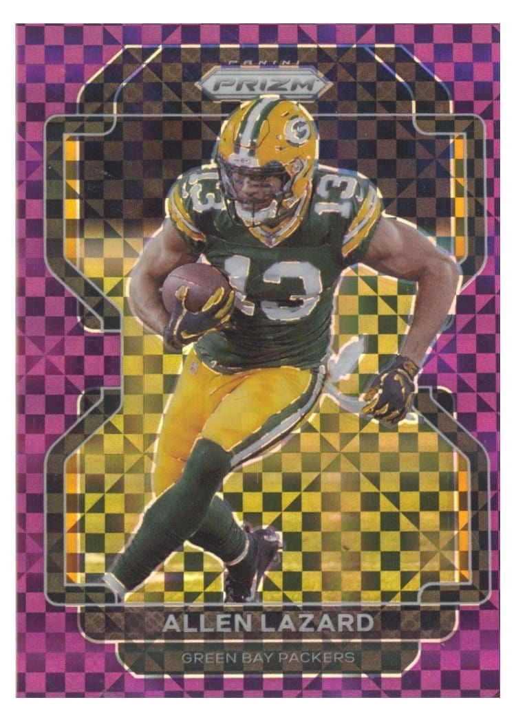 2021 Panini Prizm Base Set Allen Lazard #136 card