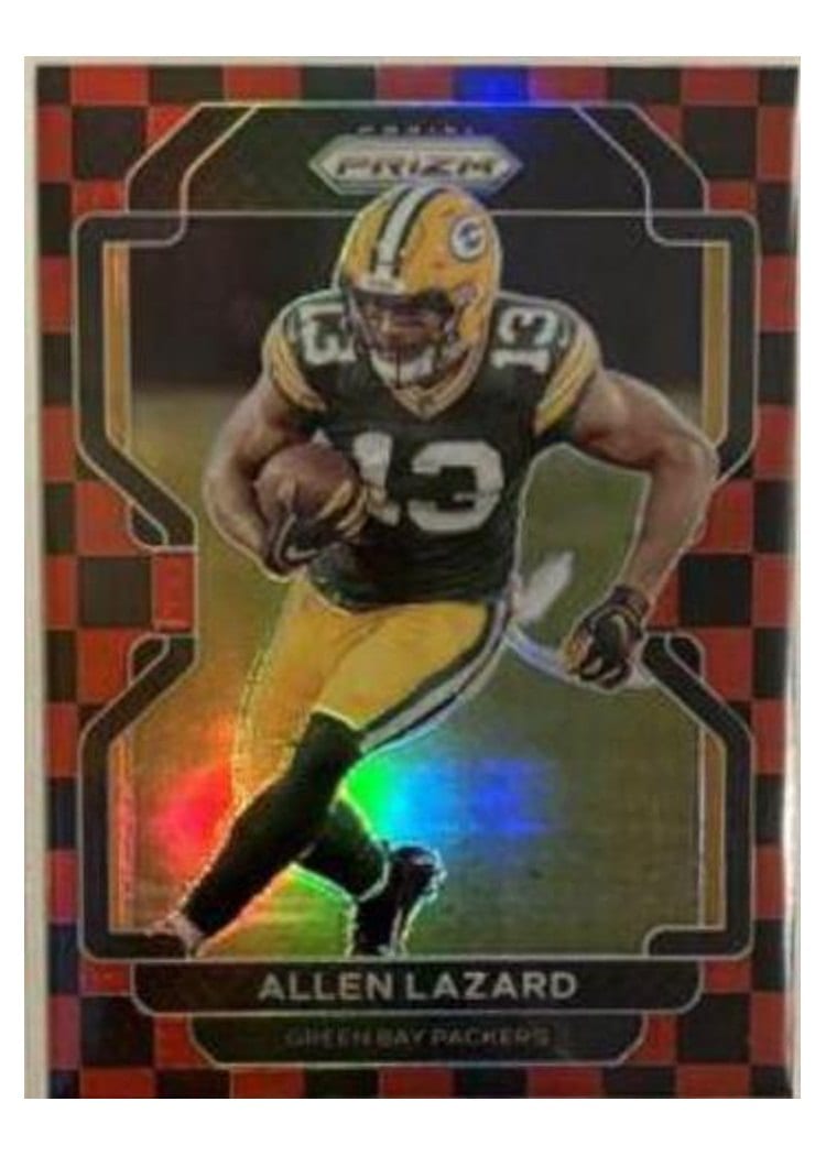 2021 Panini Prizm Base Set Allen Lazard #136 card