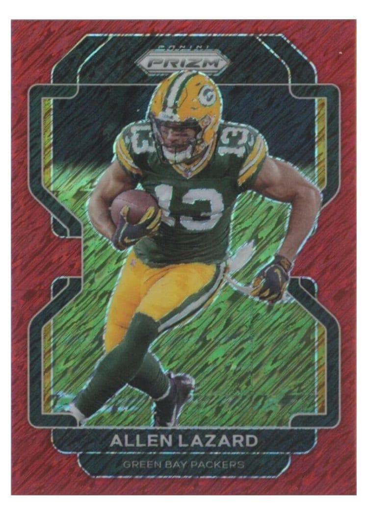 2021 Panini Prizm Base Set Allen Lazard #136 card