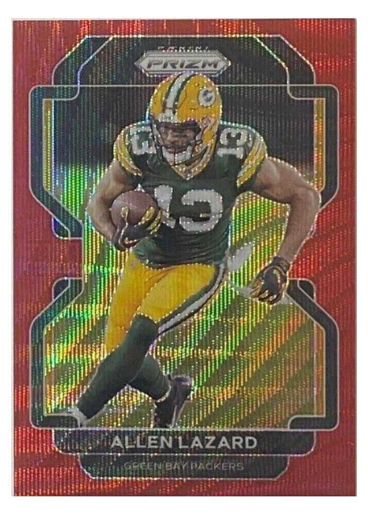 2021 Panini Prizm Base Set Allen Lazard #136 card