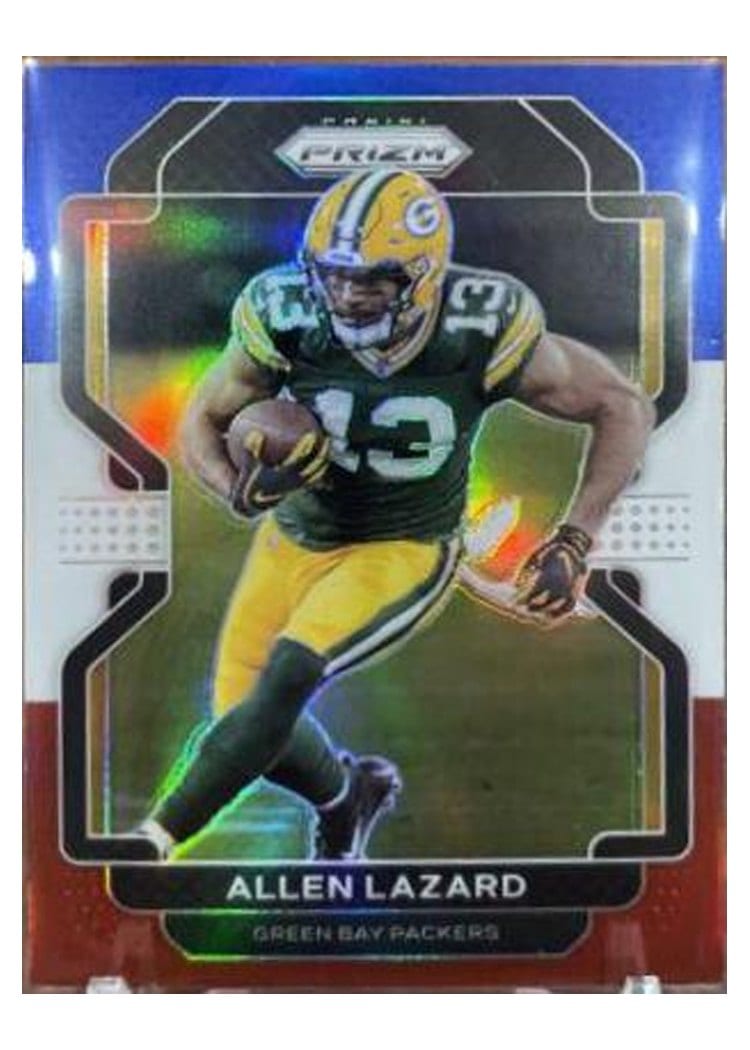 2021 Panini Prizm Base Set Allen Lazard #136 card