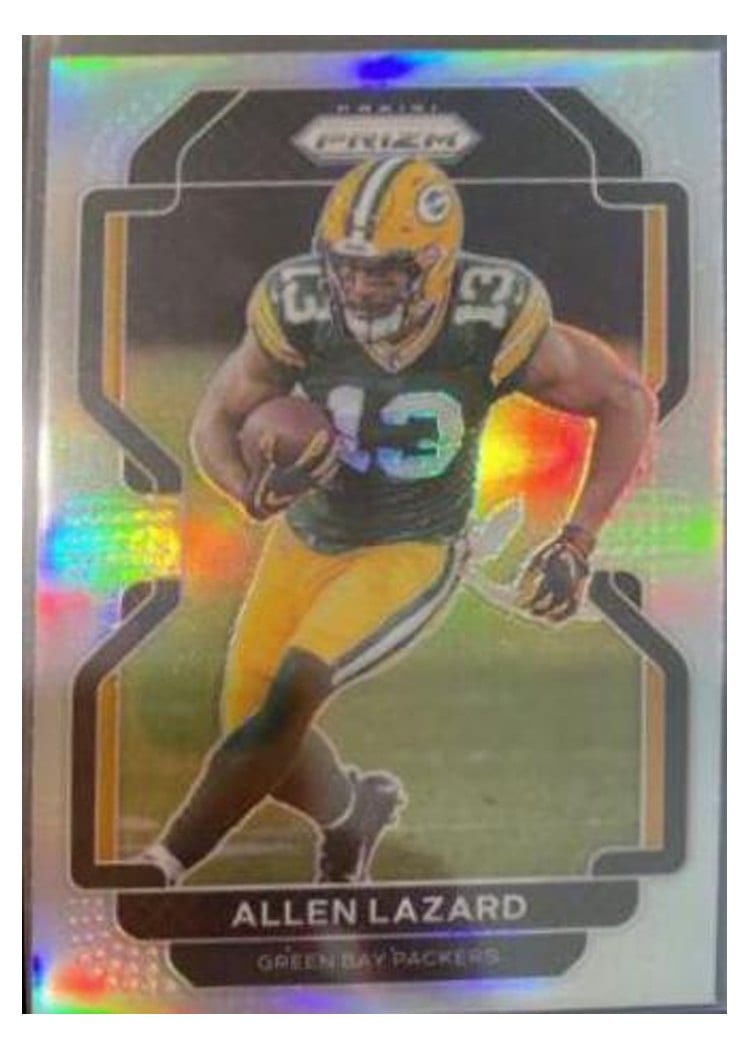 2021 Panini Prizm Base Set Allen Lazard #136 card