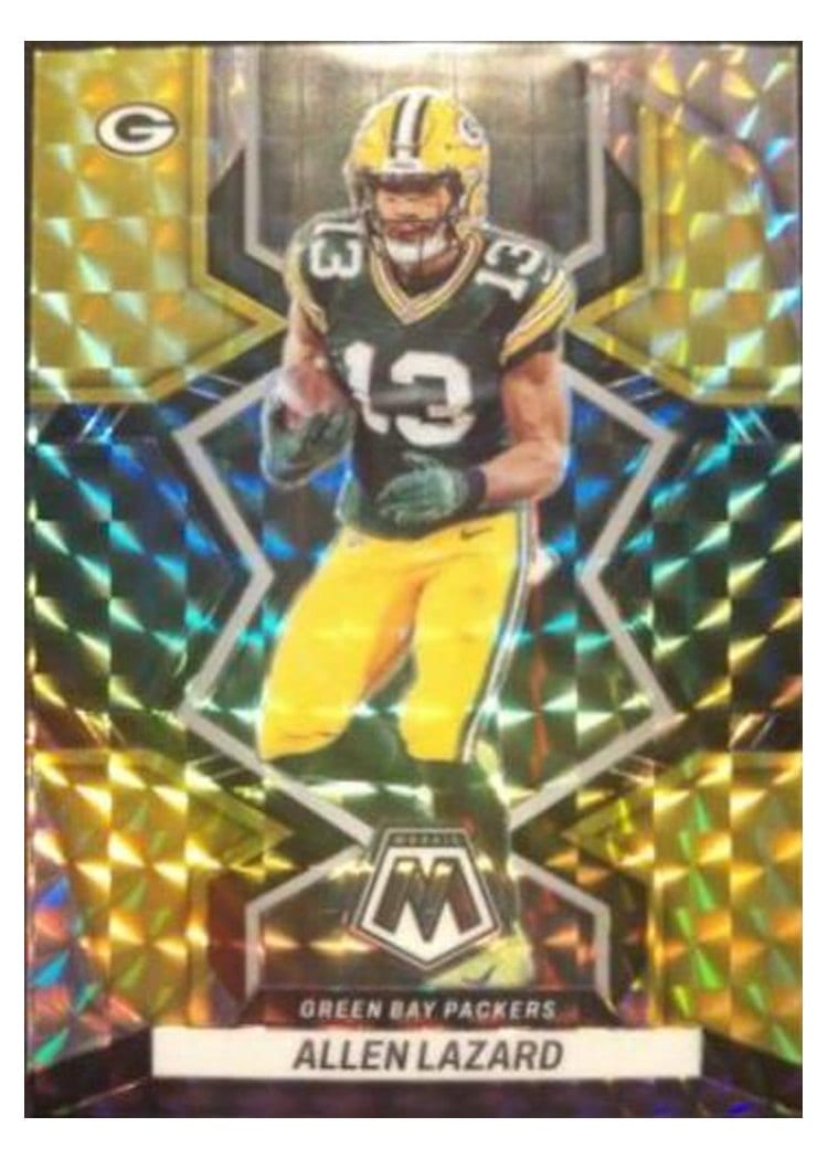 2022 Panini Mosaic Base Set Allen Lazard #73 card