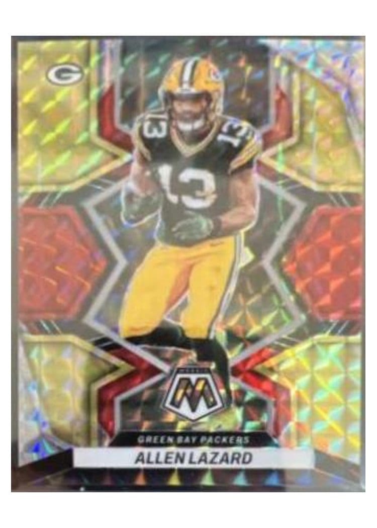 2022 Panini Mosaic Base Set Allen Lazard #73 card
