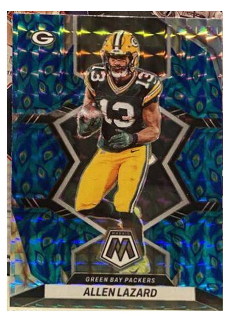 2022 Panini Mosaic Base Set Allen Lazard #73 card