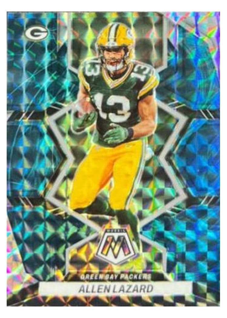 2022 Panini Mosaic Base Set Allen Lazard #73 card