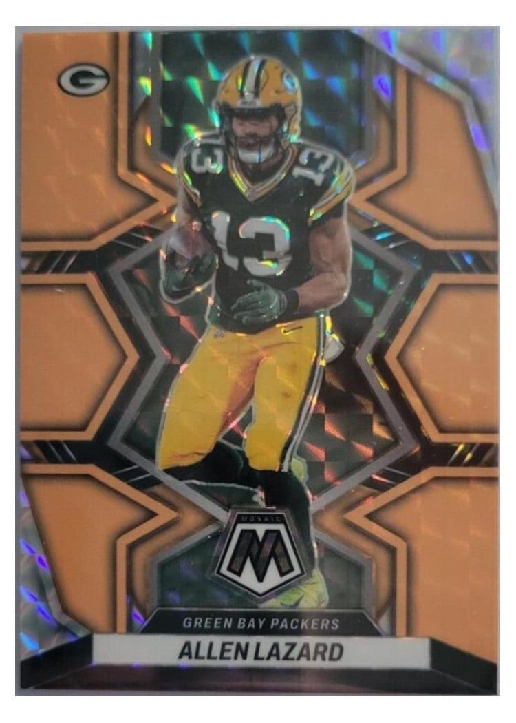 2022 Panini Mosaic Base Set Allen Lazard #73 card