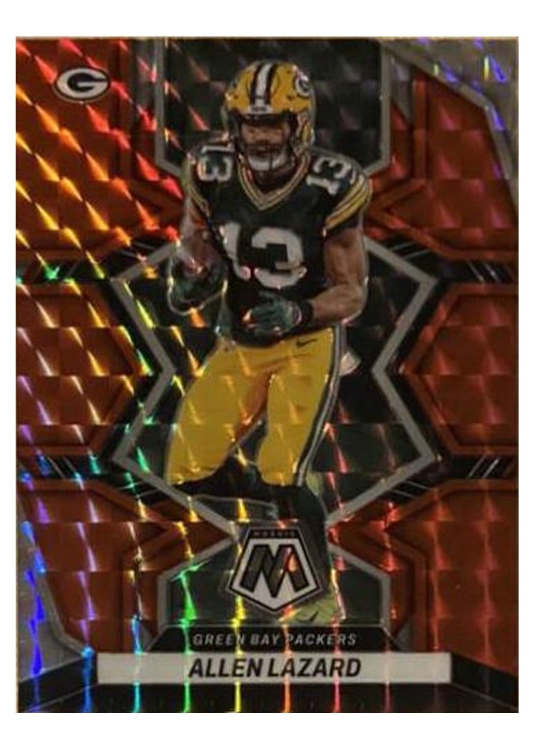 2022 Panini Mosaic Base Set Allen Lazard #73 card
