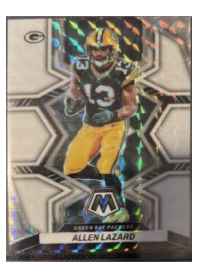 2022 Panini Mosaic Base Set Allen Lazard #73 card