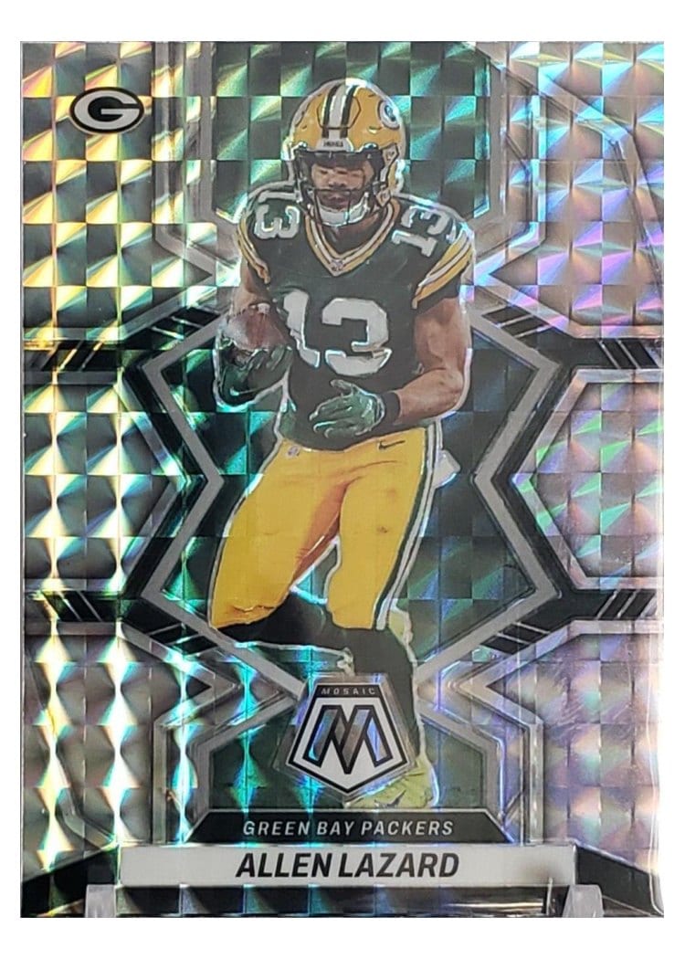 2022 Panini Mosaic Base Set Allen Lazard #73 card