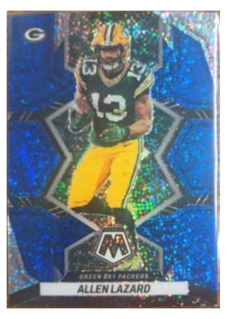 2022 Panini Mosaic Base Set Allen Lazard #73 card