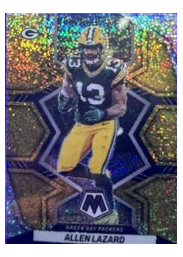 2022 Panini Mosaic Base Set Allen Lazard #73 card