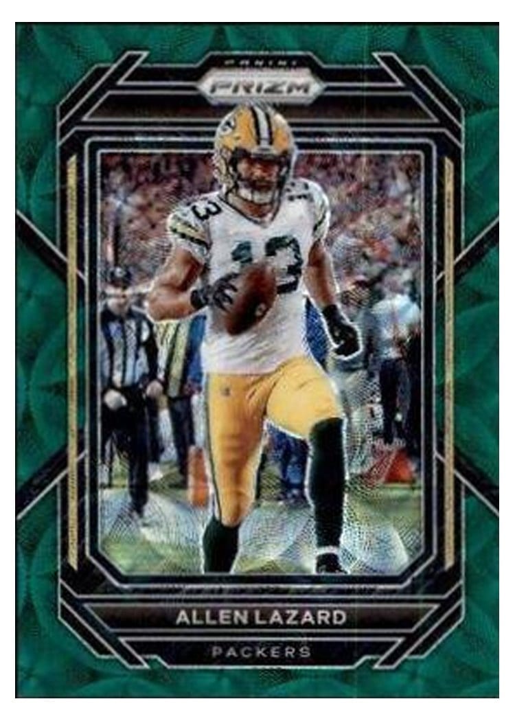 2022 Panini Prizm Base Set Allen Lazard #106 card