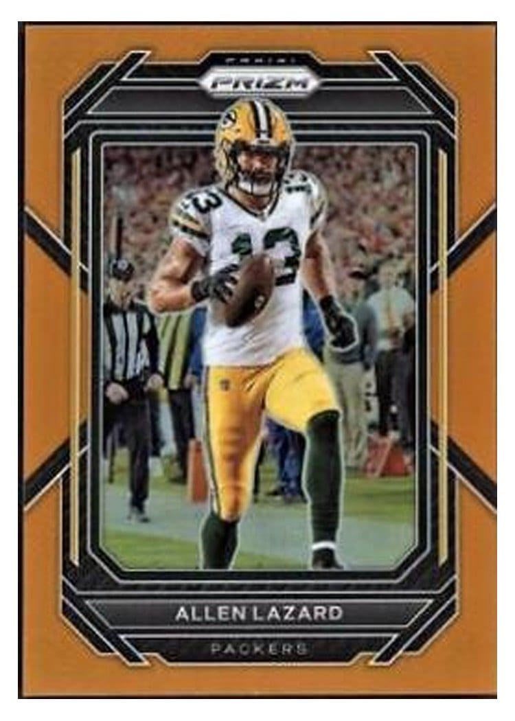 2022 Panini Prizm Base Set Allen Lazard #106 card