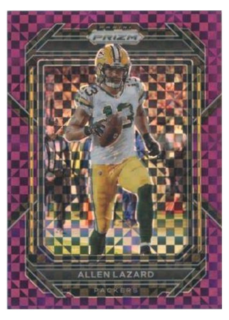 2022 Panini Prizm Base Set Allen Lazard #106 card