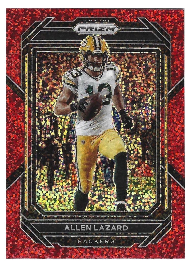 2022 Panini Prizm Base Set Allen Lazard #106 card