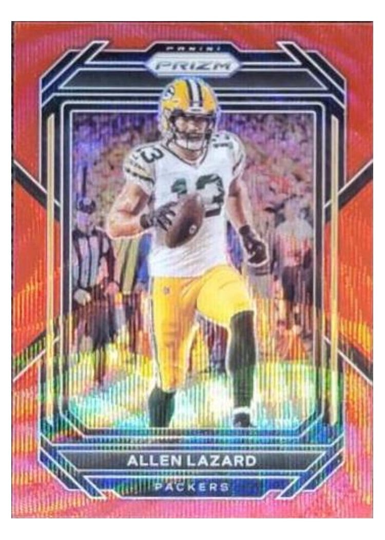 2022 Panini Prizm Base Set Allen Lazard #106 card