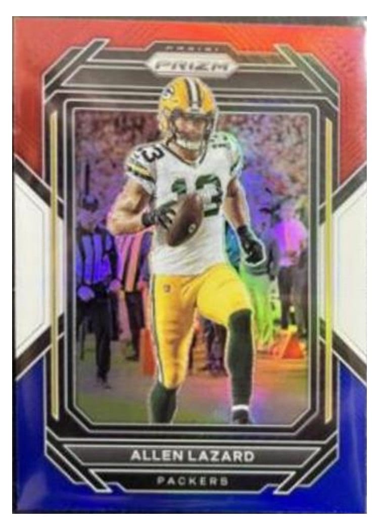 2022 Panini Prizm Base Set Allen Lazard #106 card