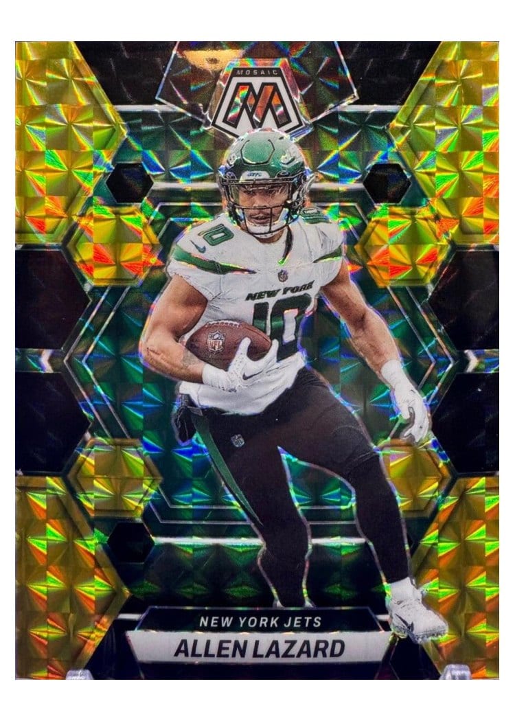 2023 Panini Mosaic Base Set Allen Lazard #76 card