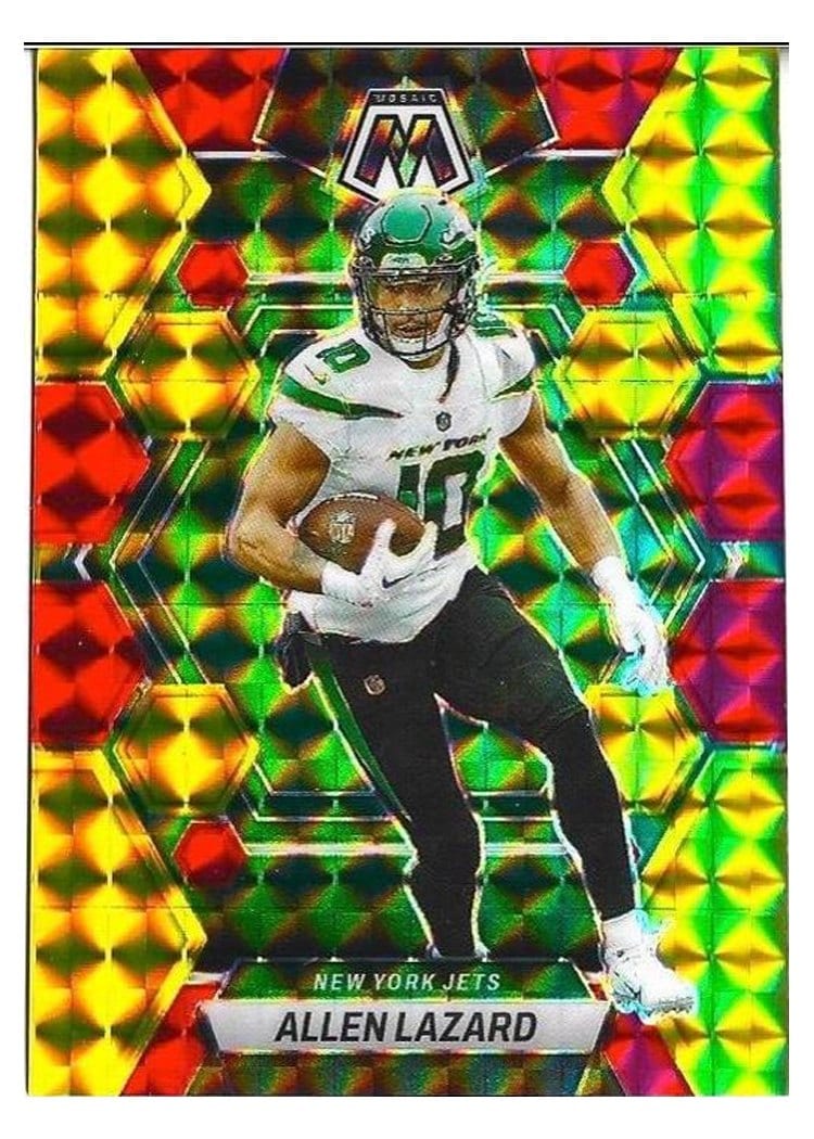 2023 Panini Mosaic Base Set Allen Lazard #76 card