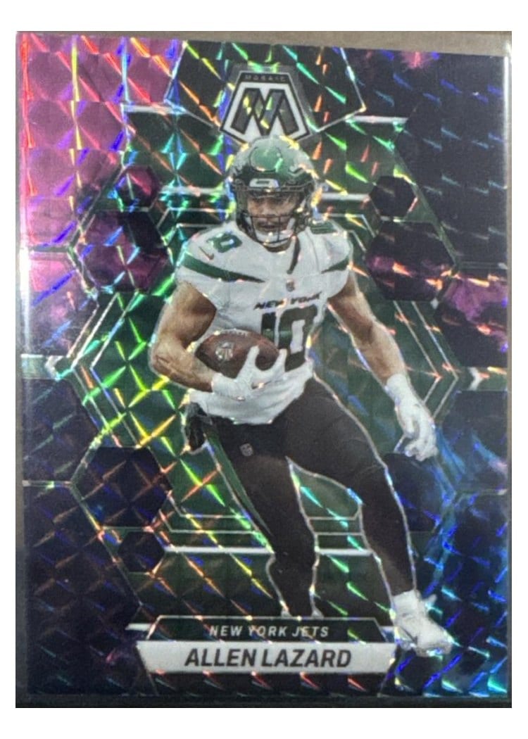 2023 Panini Mosaic Base Set Allen Lazard #76 card