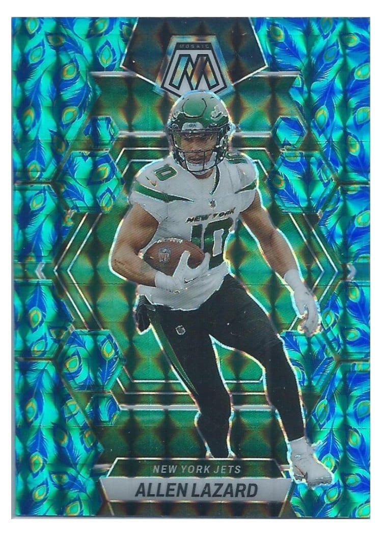 2023 Panini Mosaic Base Set Allen Lazard #76 card