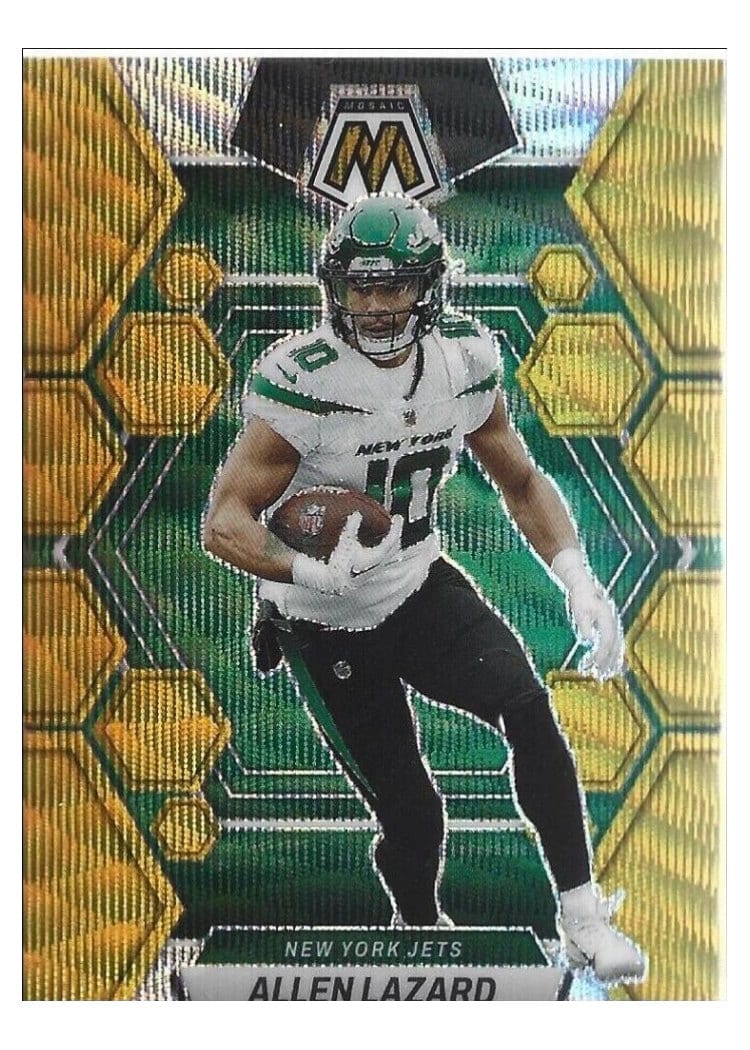 2023 Panini Mosaic Base Set Allen Lazard #76 card