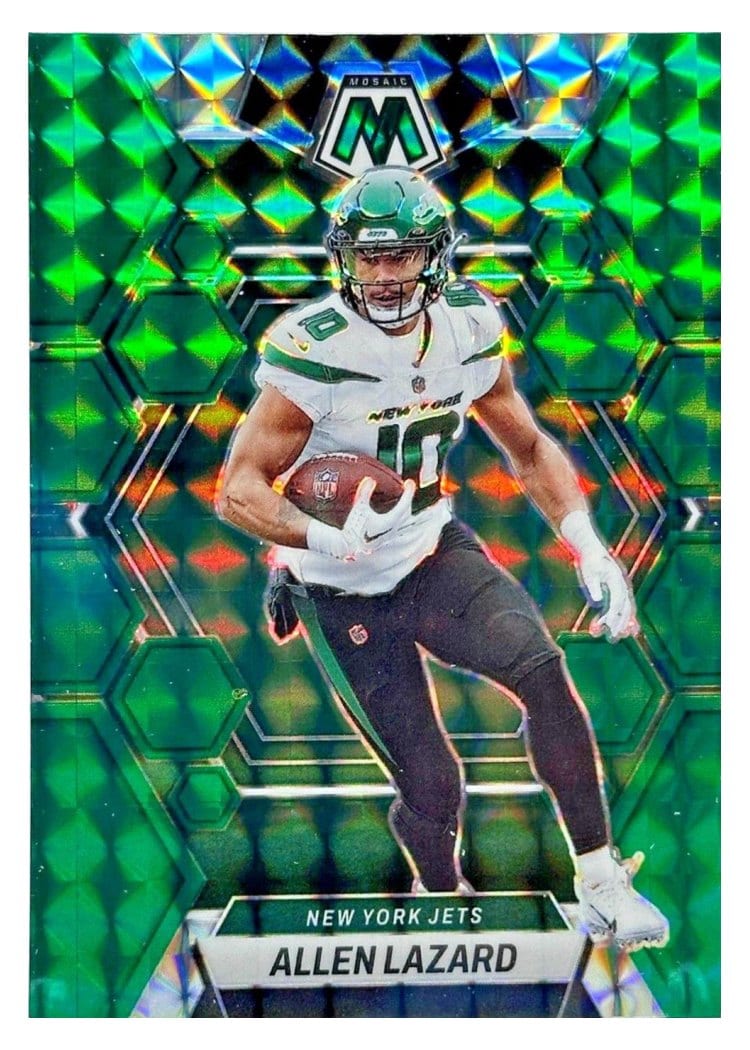 2023 Panini Mosaic Base Set Allen Lazard #76 card