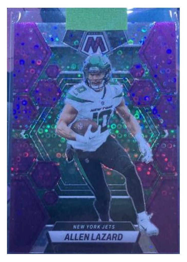 2023 Panini Mosaic Base Set Allen Lazard #76 card