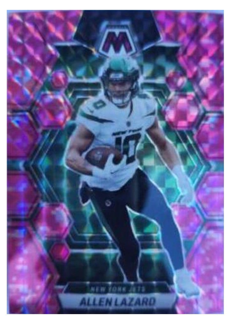 2023 Panini Mosaic Base Set Allen Lazard #76 card
