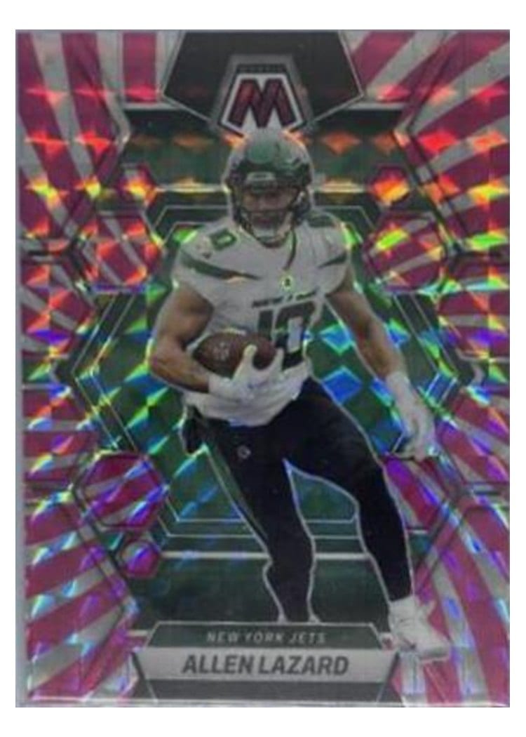 2023 Panini Mosaic Base Set Allen Lazard #76 card