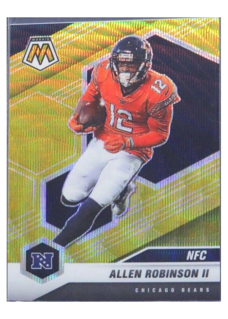 2021 Panini Mosaic Base Set Allen Robinson II #220 card