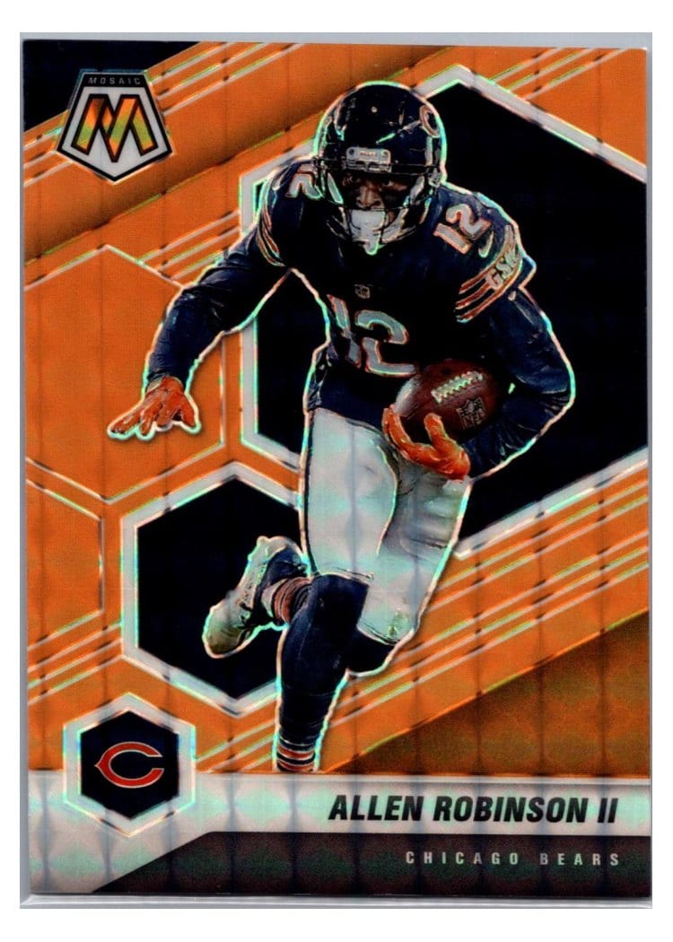 2021 Panini Mosaic Base Set Allen Robinson II #40 card