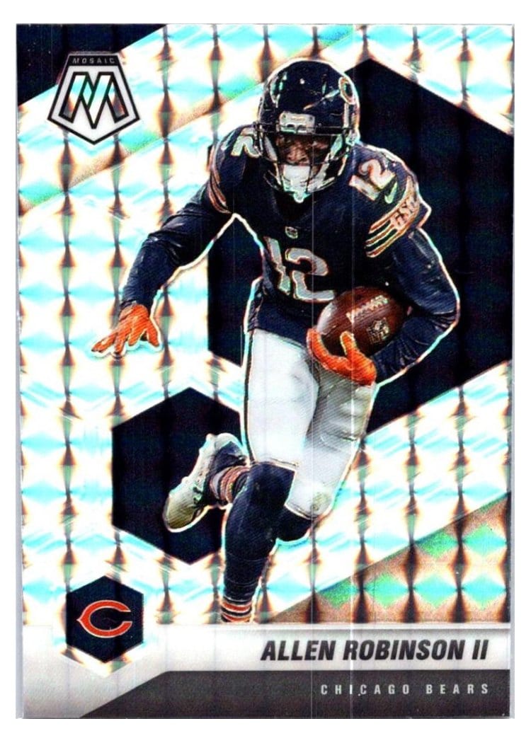 2021 Panini Mosaic Base Set Allen Robinson II #40 card