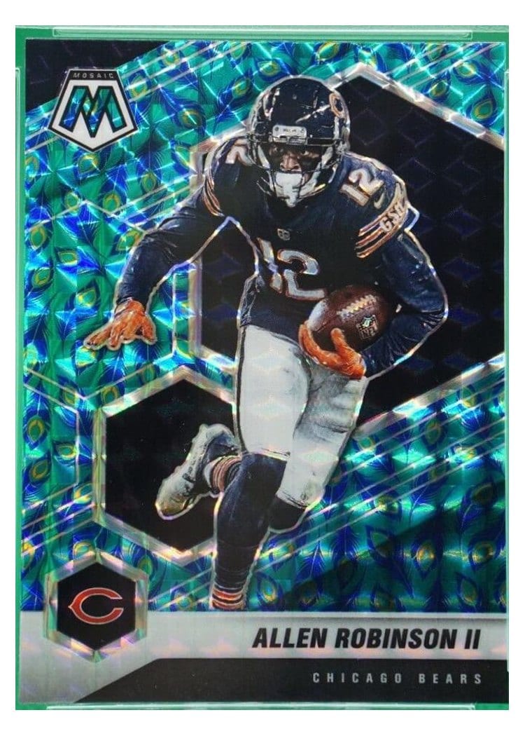2021 Panini Mosaic Base Set Allen Robinson II #40 card