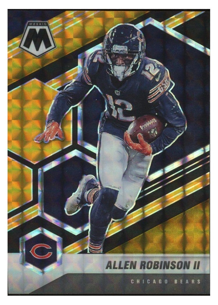2021 Panini Mosaic Base Set Allen Robinson II #40 card