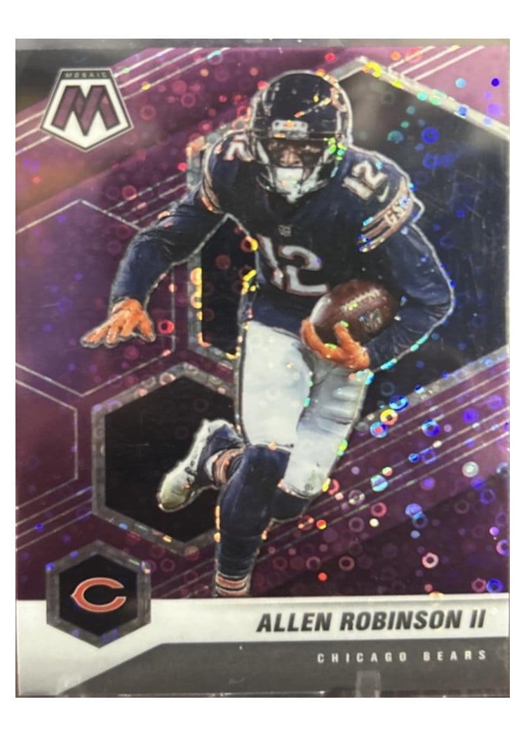 2021 Panini Mosaic Base Set Allen Robinson II #40 card