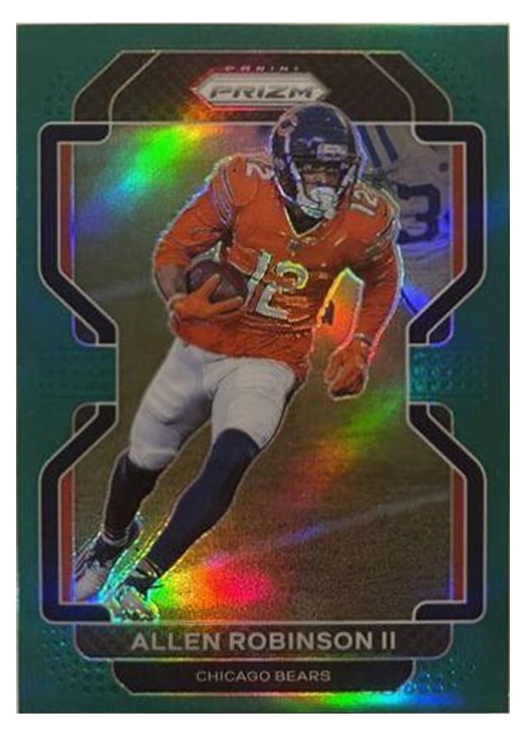 2021 Panini Prizm Base Set Allen Robinson II #156 card