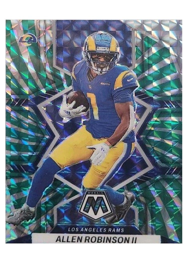 2022 Panini Mosaic Base Set Allen Robinson II #111 card