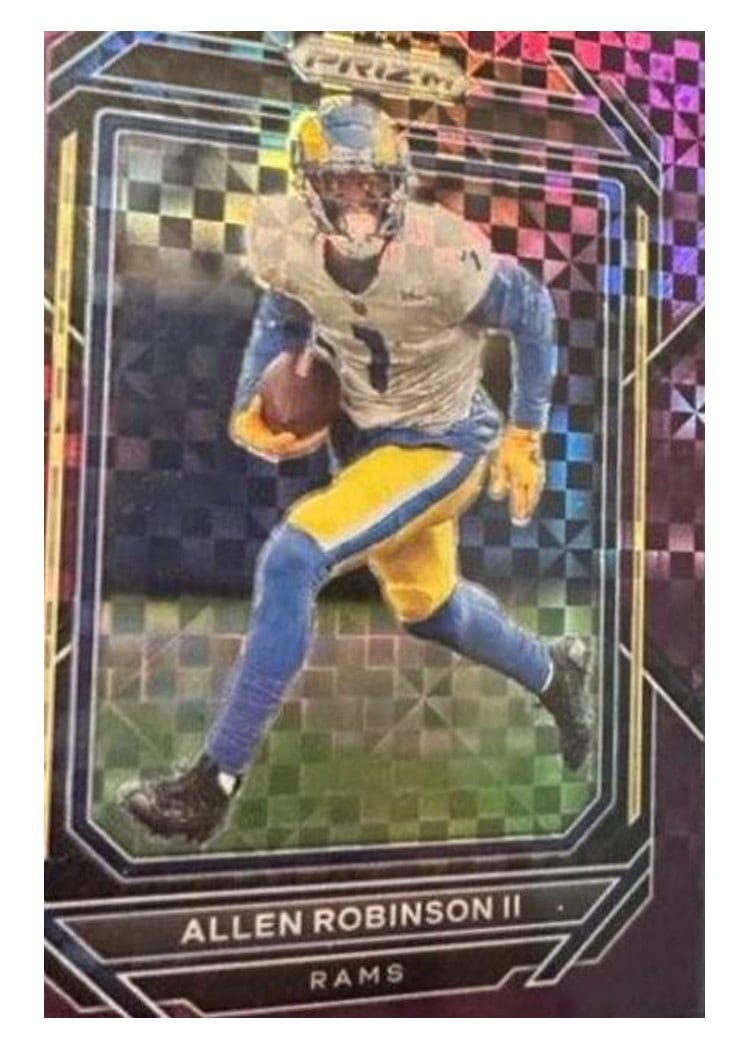 2022 Panini Prizm Base Set Allen Robinson II #161 card